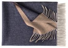 Eagle Products Alassio reversible blanket, marine blue-brown