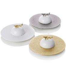 Bernardaud Ecume caviar bowls