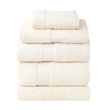 Yves Delorme Etoile terry towels, mother-of-pearl