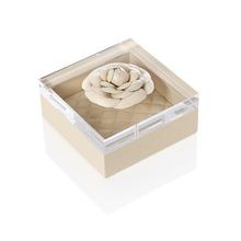 Riviere Fiori leather box, ivory