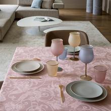 Le Jacquard Francais Tivoli table linen, powder pink