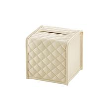 Riviere Kleenex-Hülle Vanity quadratisch, elfenbein
