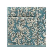 Leitner Friuli terry towels, teal