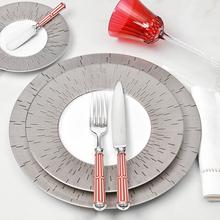 Ercuis Paquebot cutlery, mahogany