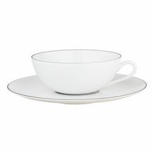 Raynaud Monceau Platin Teetasse mit Unterteller