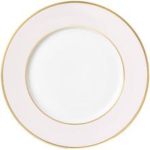 Augarten Wien Colors of Augarten presentation plate, light pink with gold rim