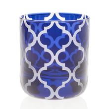 Artel Arabesque tea light holder, ink