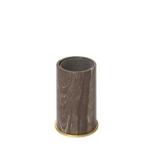 Giobagnara Positano toothbrush holder, brass & Eramosa Brown