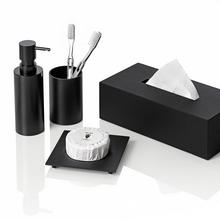Decor Walther Mikado bathroom accessories, black matt
