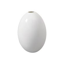 Nymphenburg Egg vase, h 12 cm, white glazed