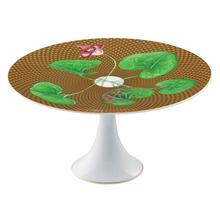 Raynaud Trésor Fleuri petits fours stand, large, asarum