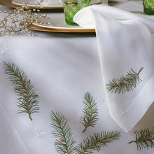 Eri Textiles Christmas Branches table linen