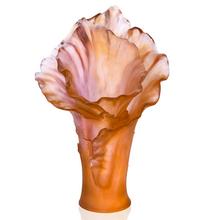 Daum Arum Rose vase, h 42 cm