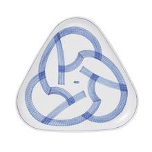 Royal Copenhagen Motif Platte dreieckig