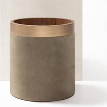 Riviere Dama round bin, khaki