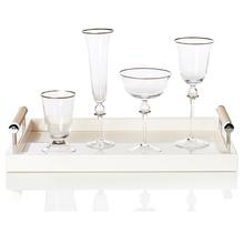 Theresienthal Juwel White Gold glasses