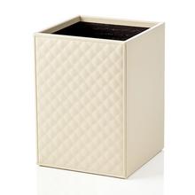 Riviere Vanity waste paper basket, ivory