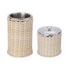Pigment Weinkühler und Eisbehälter Menton, Rattan