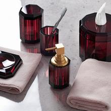 Decor Walther Badaccessoires Kristall, burgundy
