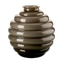 Venini Deco vase, h 29 cm, taupe
