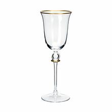 Theresienthal Wasserglas Juwel Gold