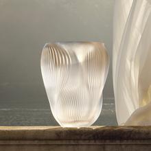 Lalique Alize vase, h 33 cm