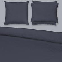 Christian Fischbacher Satin bed linen, anthracite