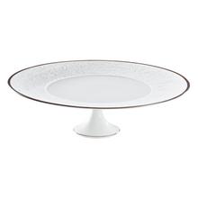 Raynaud Italian Renaissance White with platinum rim petits fours stand, large