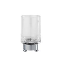 Cristal et Bronze Zahnputzbecher Cristallin, Chrom