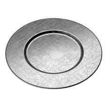 Christofle Jardin d'Eden presentation plate, silverplated