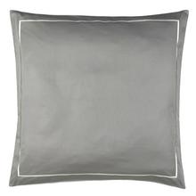 Christian Fischbacher Satin Premium bed linen, anthracite / silver