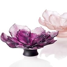 Daum Camélia bowls, l 38 cm