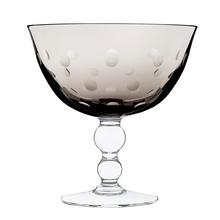 Saint-Louis Bubbles footed cup, flannel
