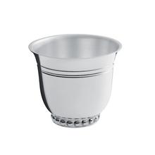 Ercuis Perles egg cup, silverplated