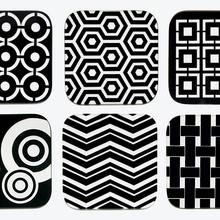 Artel Glasuntersetzer Graphic Collection, 6er-Set