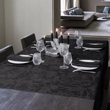 Le Jacquard Francais Tivoli table linen, onyx