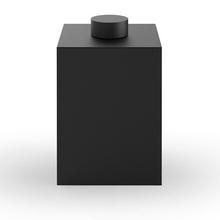 Decor Walther Papierkorb New Century, schwarz matt