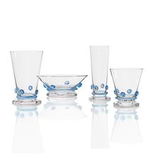 Theresienthal Bacchus glasses, light blue