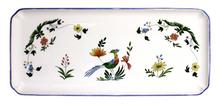 Gien Oiseaux de Paradis rectangular cake platter
