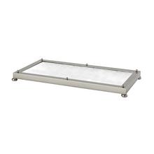 Cristal et Bronze Ablagetablett Nid d'Abeilles, Chrom