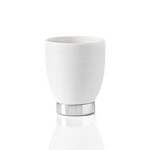 Cristal et Bronze Zahnputzbecher Hémisphère, Chrom