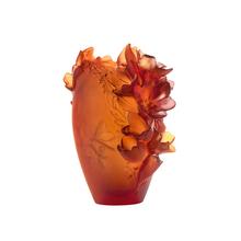 Daum Saffron vase, h 27 cm