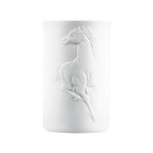 Fürstenberg Touché Becher groß, Relief Pferd