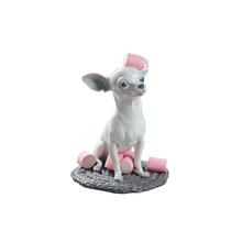 Lladró Chihuahua with Marshmallows sculpture