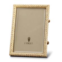 L'Objet Bilderrahmen Rectangular Pave, gold, Fotomaß 13 x 18 cm