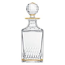 Saint-Louis Quadratische Karaffe Apollo Gold