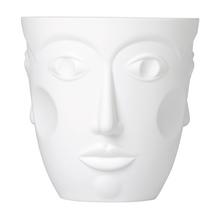 Sieger by Fürstenberg Champagnerkühler Faces, weiß mattsatiniert