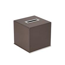 Giobagnara Firenze tissue box, square, mokka