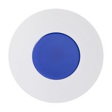 J.L Coquet Hémisphère Marine Blue centre dinner plate