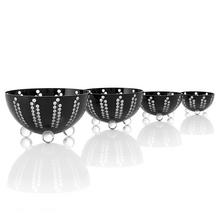 Artel Bublinka black nesting bowls